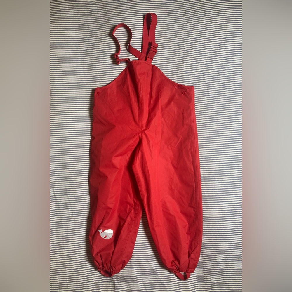 Tchibo kids rain suit - wet suit Red- new without a tag size 7 years